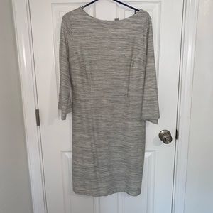 Bell sleeve shirt dress